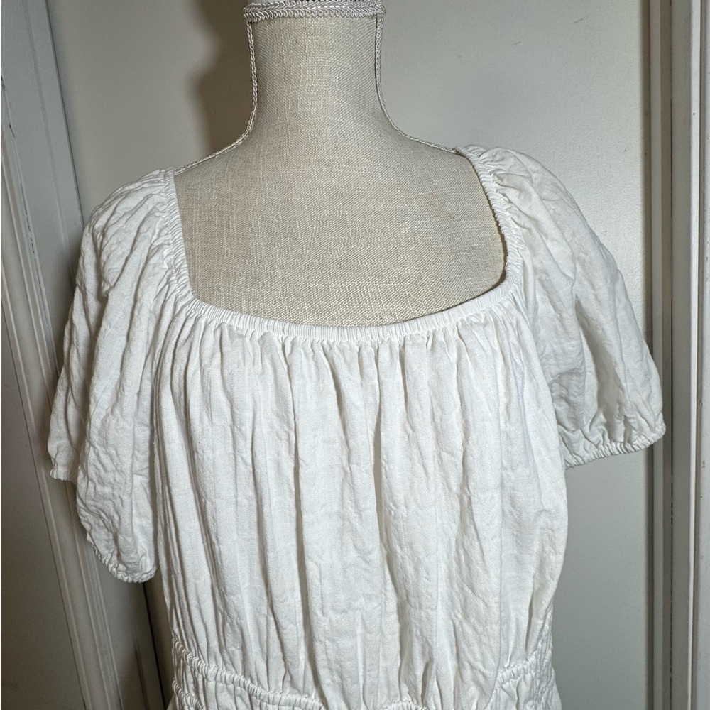 Forever 21 White Midi Dress